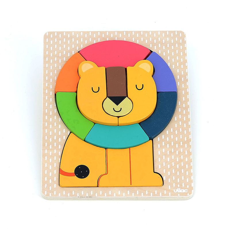 Encastrement en bois, Lion - Andy Westface