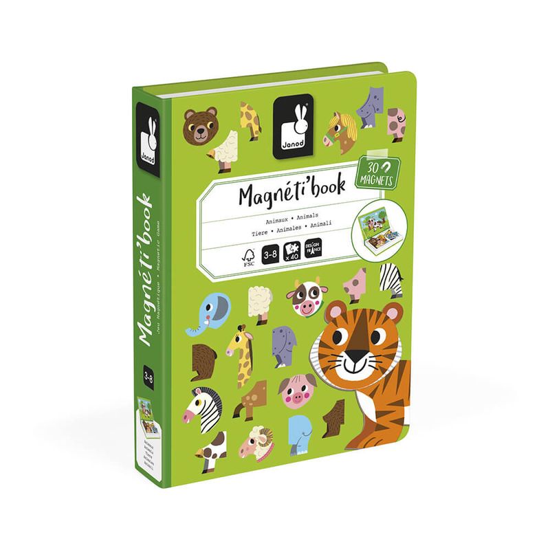 Magnéti&#39;book animaux, 30 magnets