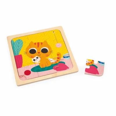 Puzzle en bois 1er age