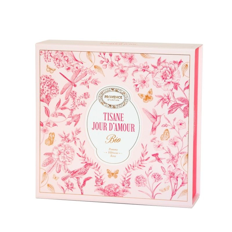 Coffret Tisane Bio  JOUR D AMOUR