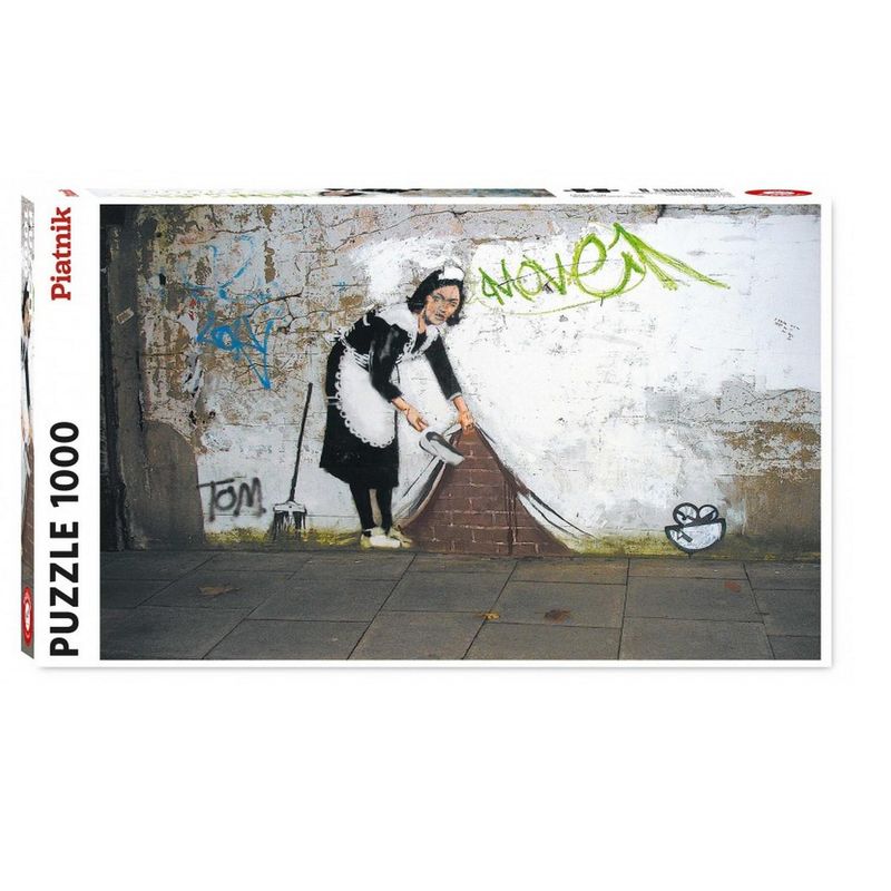 Puzzle 1000 pièces - Bansky - Femme de ménage