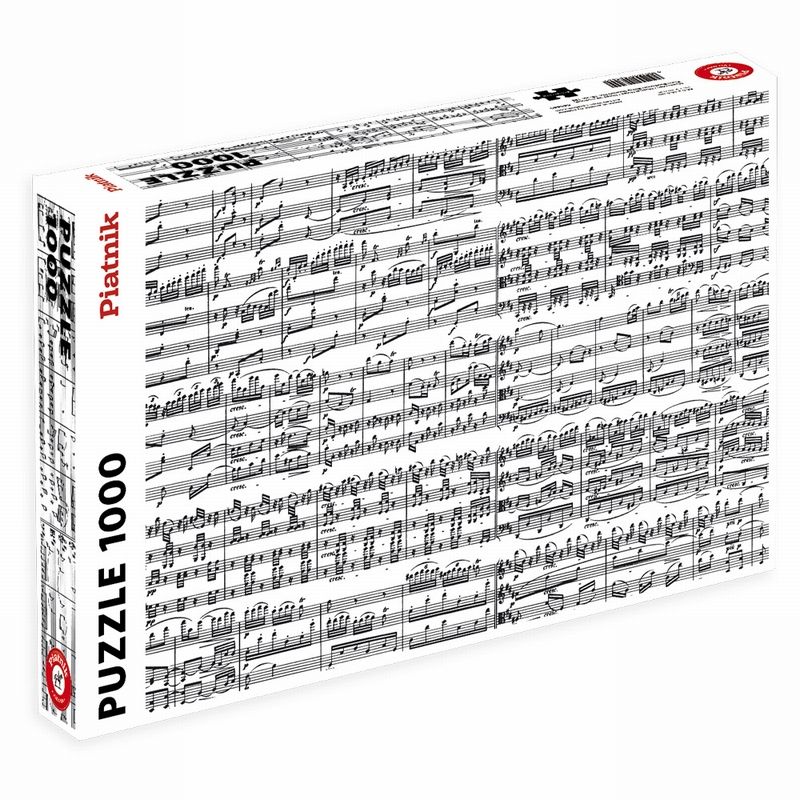 Puzzle 1000 pièces - Partition musicale