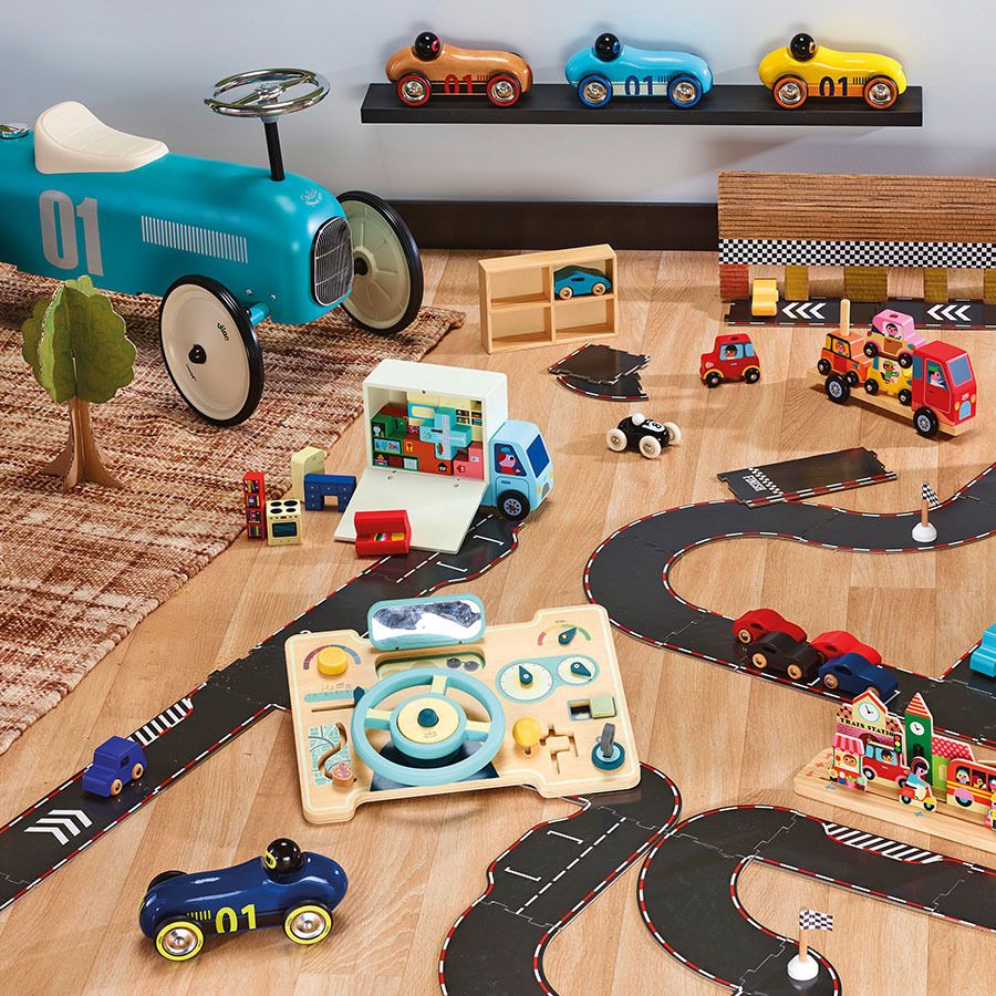 Voiture formule 1 en bois - Jeux et Jouets en bois