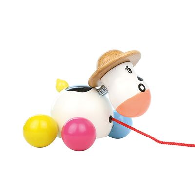 Jouet à tirer, Baby Rosy la vache