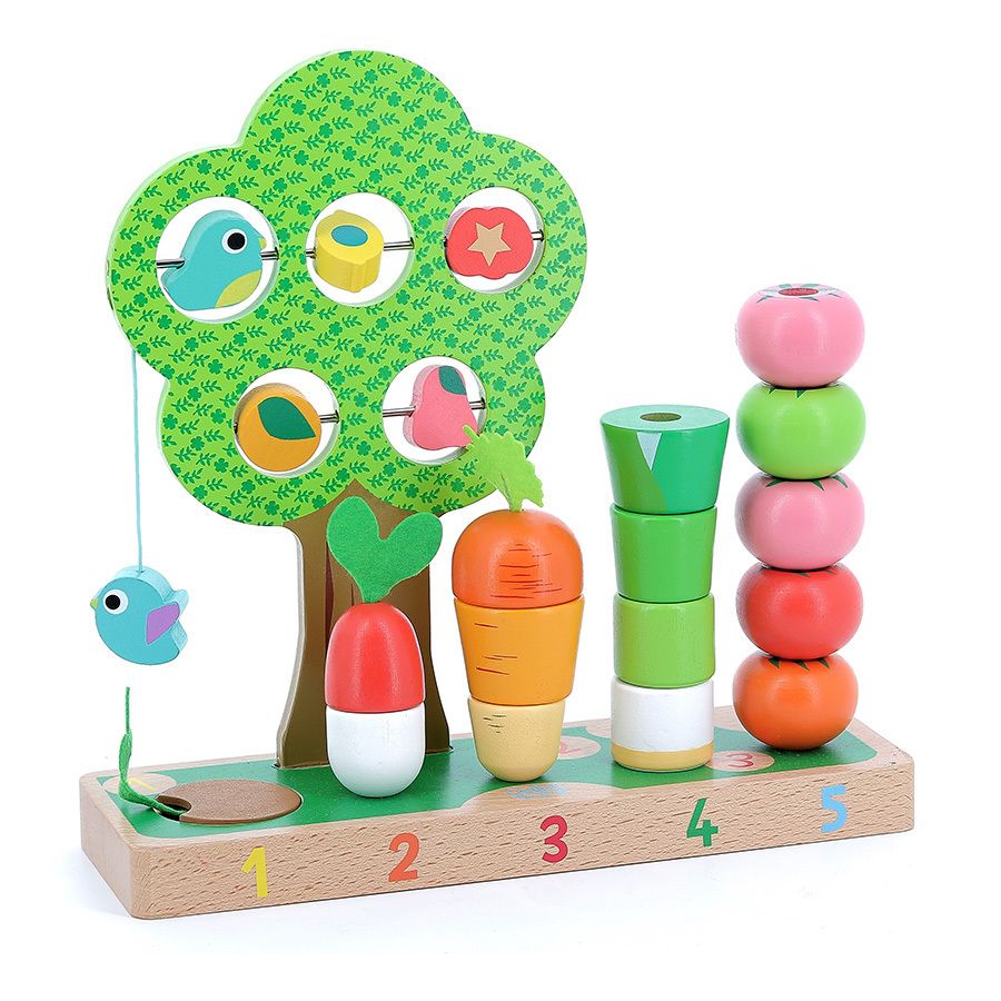 Jouet d’éveil, J&#39;apprends à compter Les légumes