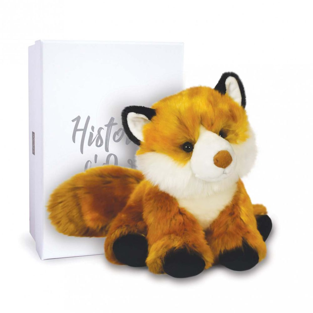 Peluche Renard Gus Orange - 28 cm