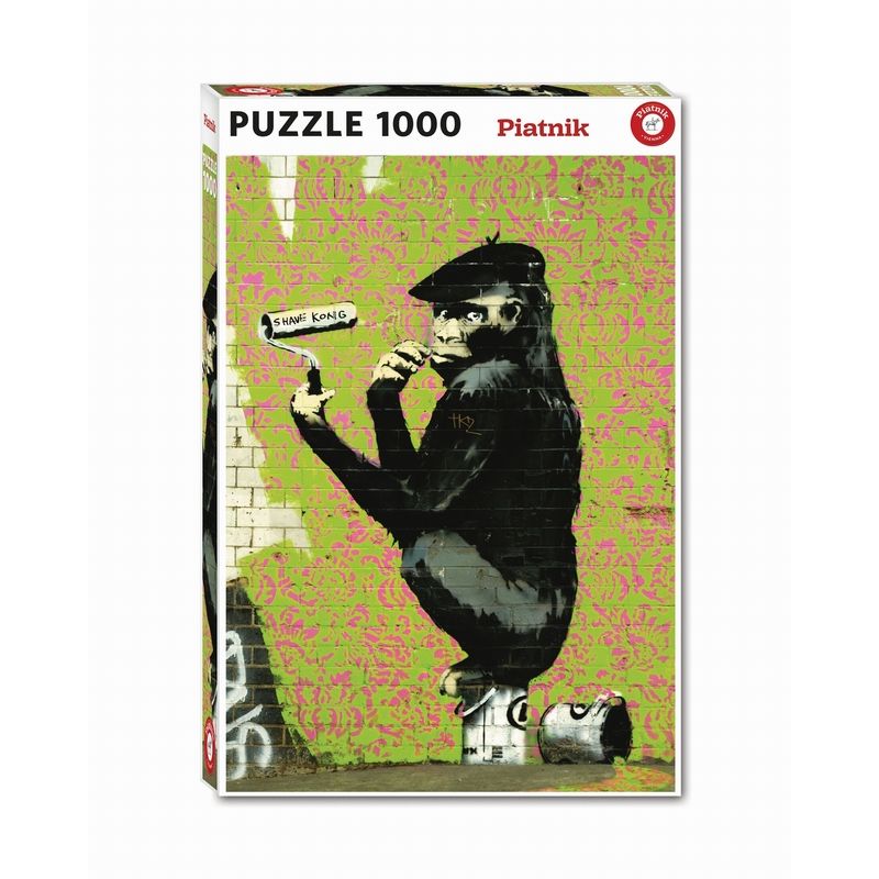 Puzzle 1000 pièces - Bansky - Roller Chimp