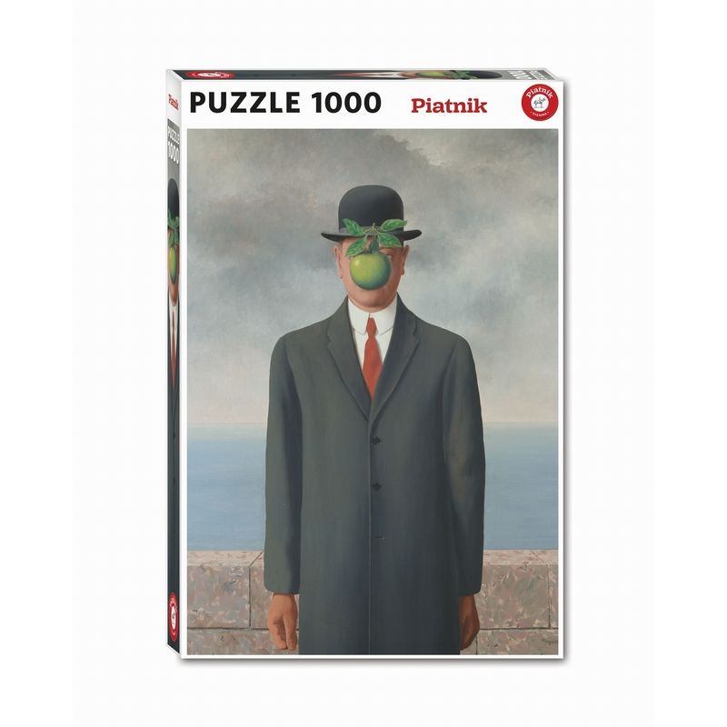 Puzzle 1000 pièces - Magritte - Le fils de l&#39;homme