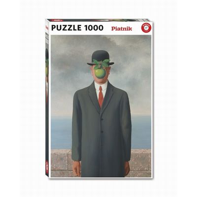 Puzzle 1000 pièces - Magritte - Le fils de l&#39;homme