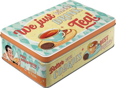 Boite Flat  - Tea &amp; Cookies Together