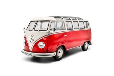 Volkswagen T1 Samba – RED / WHITE – 1962