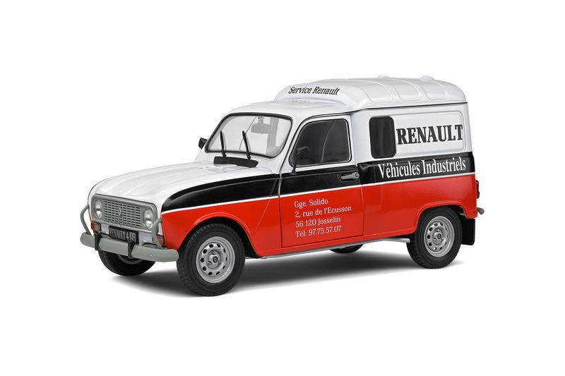 Renault 4LF4 Renault Vehicule Industriel – White | Red – 1988