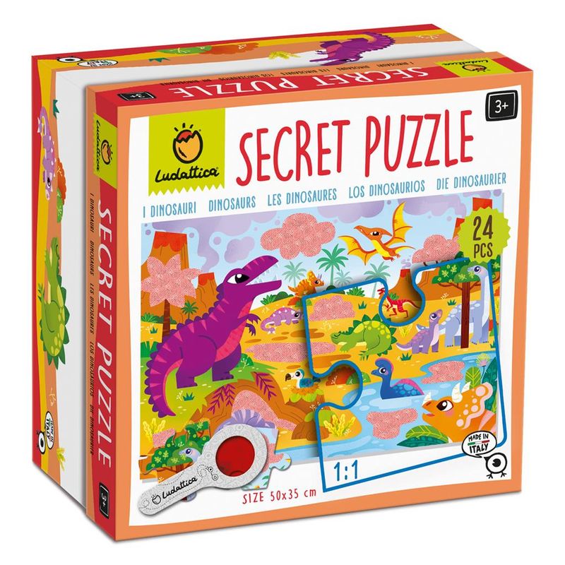 Secret Puzzle - Dinosaures