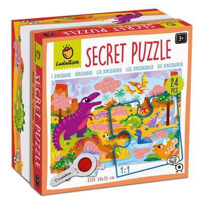 Secret Puzzle - Dinosaures