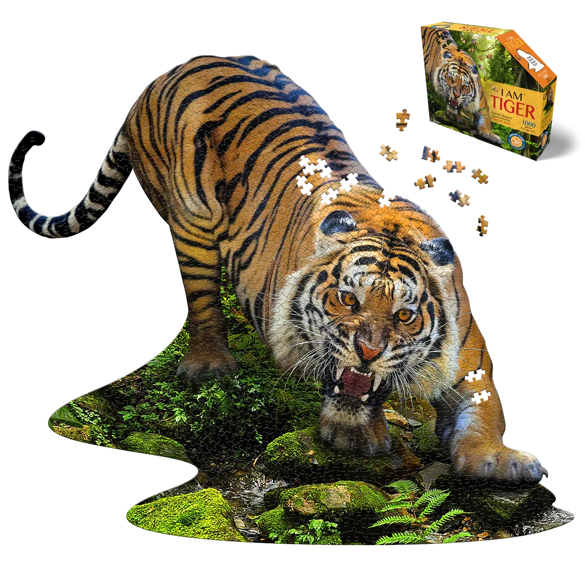 Puzzle I Am - Tigre 1000 pièces