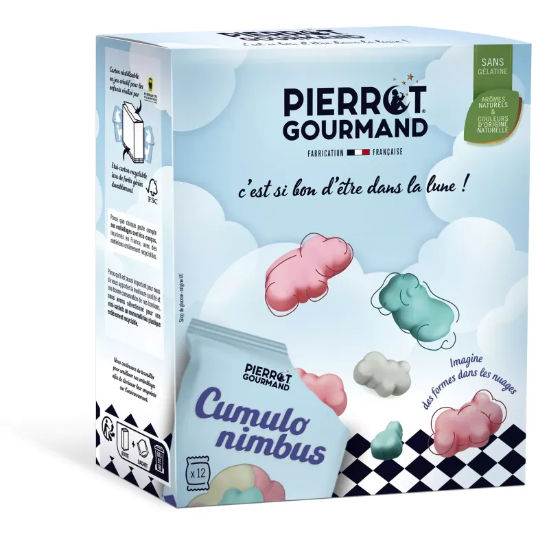 Boite de 12 mini-sachets Cumulonimbus
