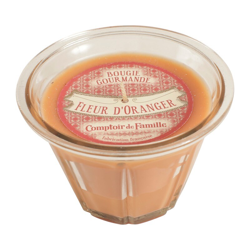 Bougie Gourmande - Fleur d'oranger