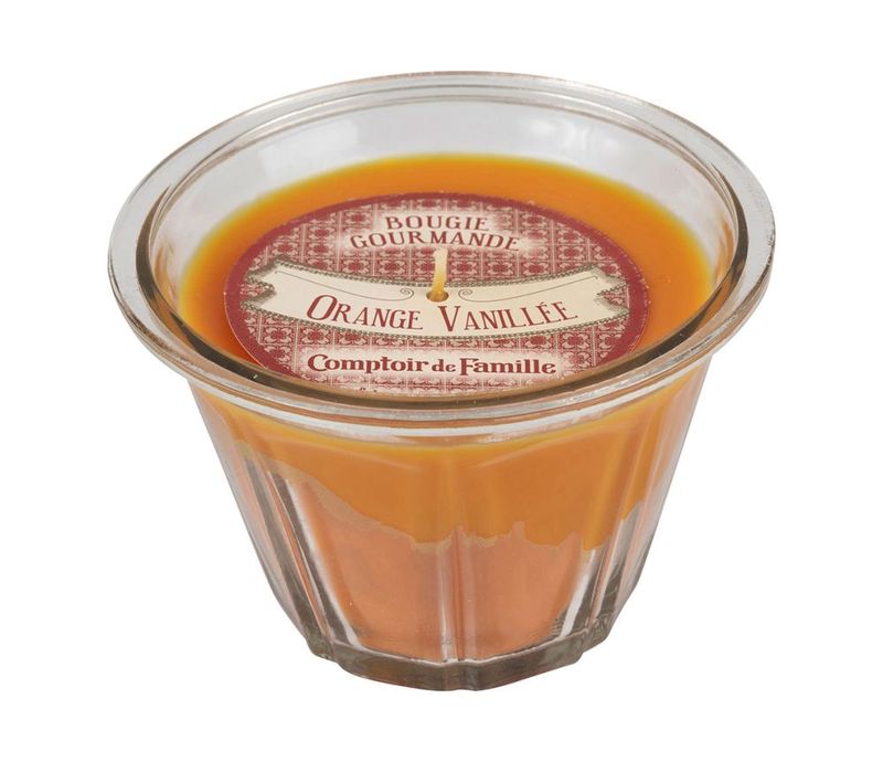 Bougie Gourmande - Orange vanillée