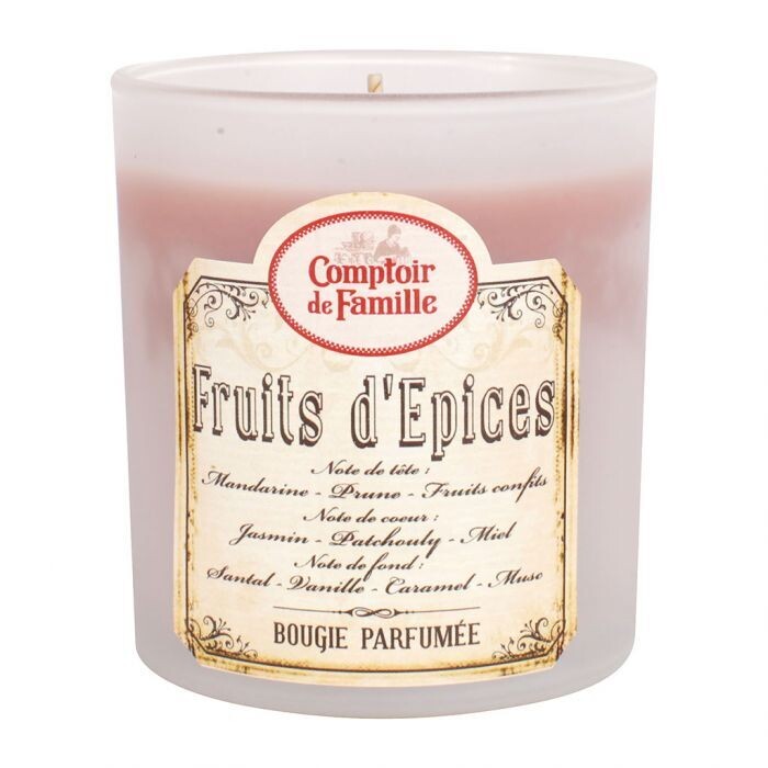 Bougie parfumée - Fruits d'épices