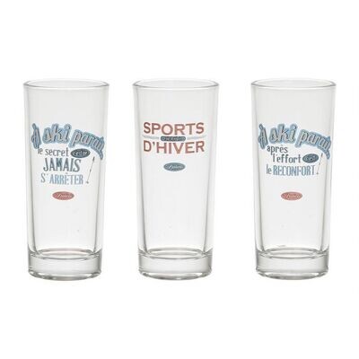 Gobelets ( X 3 )  - Sports d'hiver