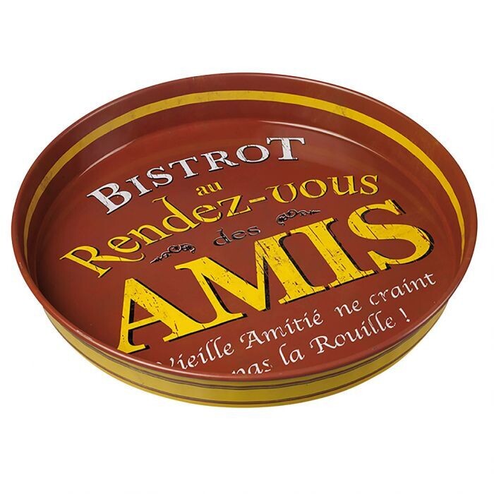 Plateau rond - Bistrot des amis