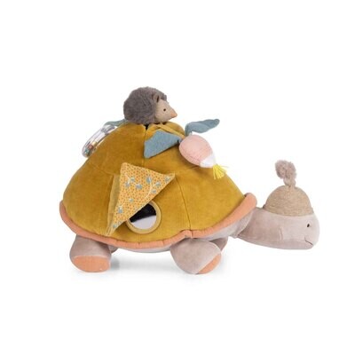 Grande tortue d'activités - Trois petits lapins