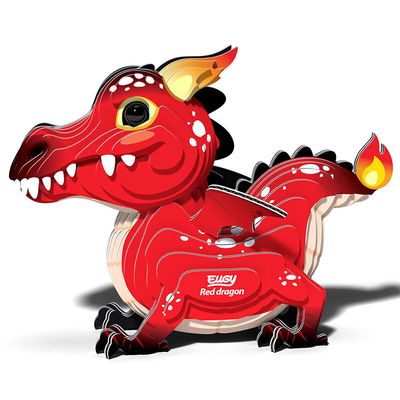 Eugy 3D - Dragon rouge
