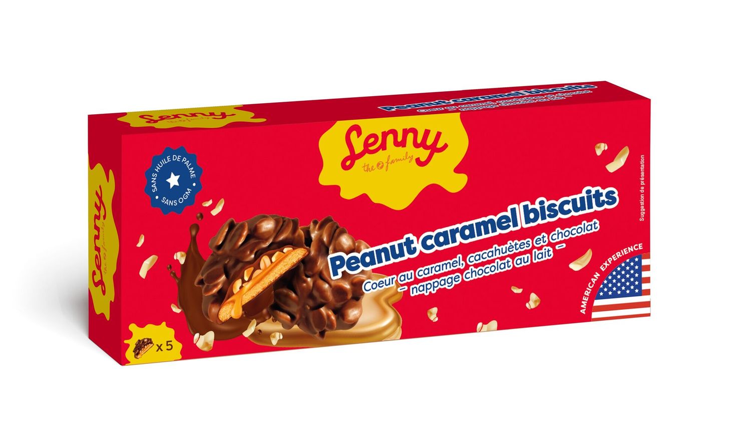 Peanut caramel biscuits