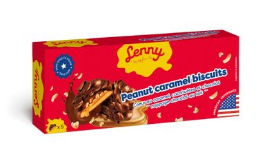 Peanut caramel biscuits