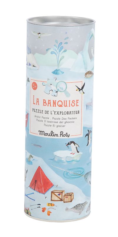 Puzzle La Banquise 96 Pcs - Les Grands Explorateurs