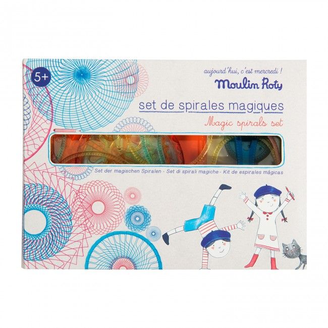 Set de spirales magiques-  Aujourd'hui c'est mercredi !