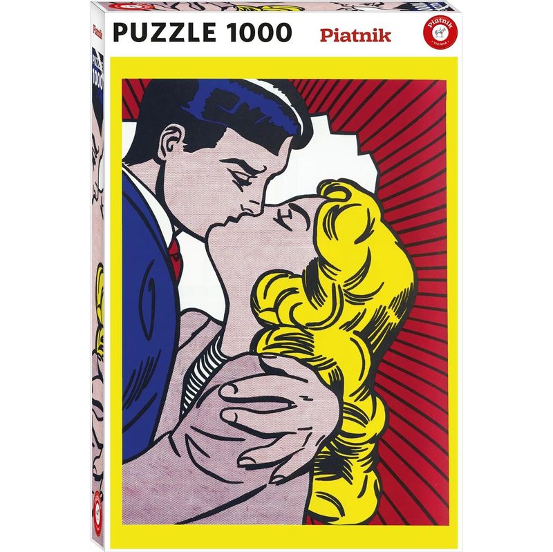 Puzzle 1000 pièces - Lichtenstein - Kiss III