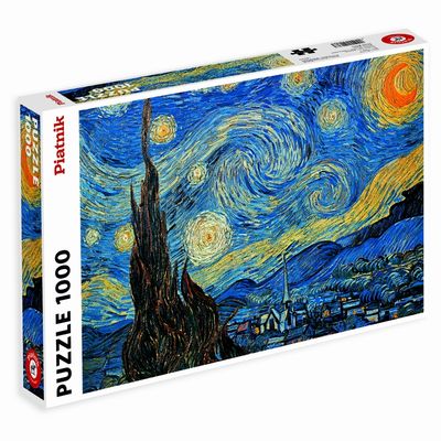 Puzzle 1000 pièces - Van Gogh - La nuit étoilée