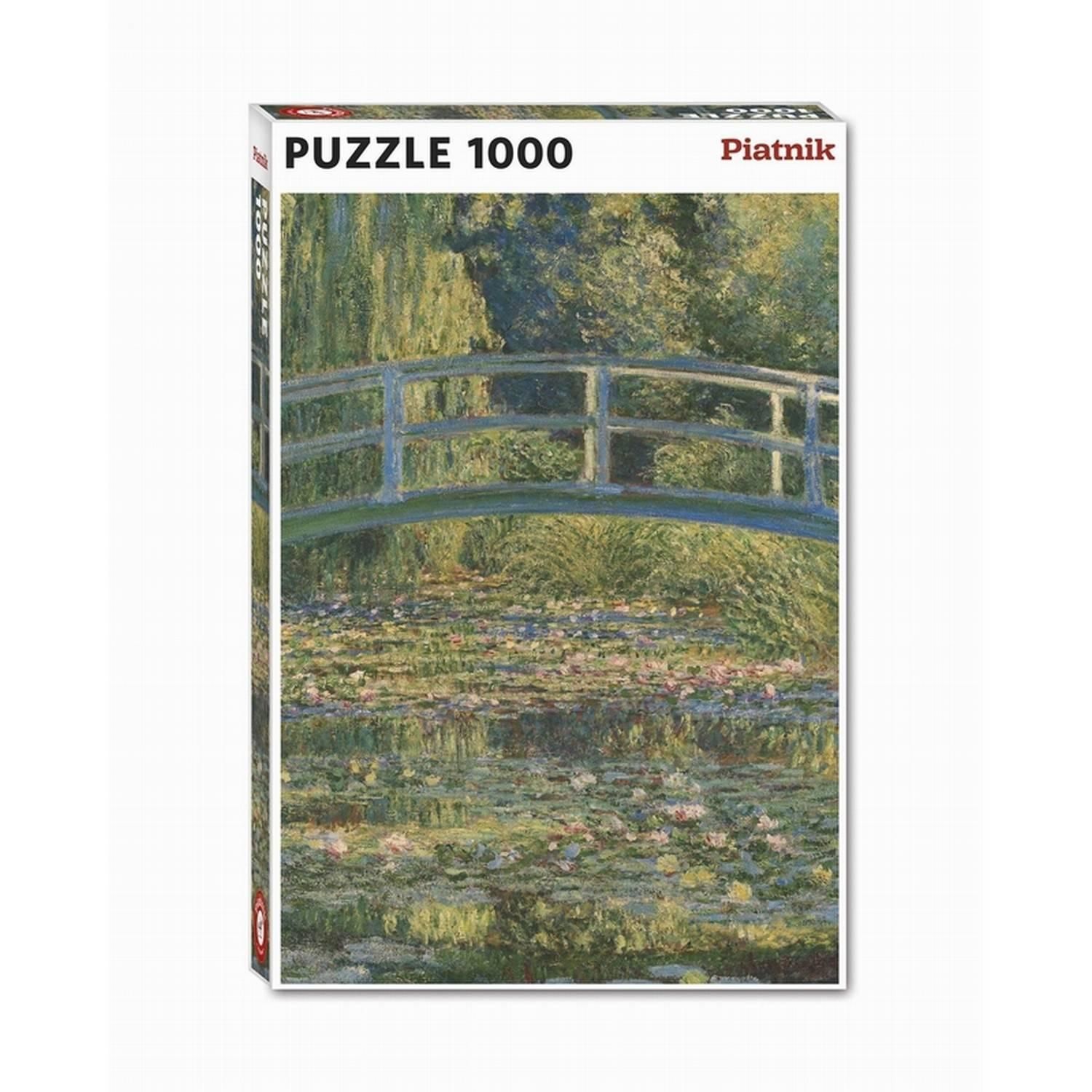 Puzzle 1000 pièces - Monet - Le pont japonais