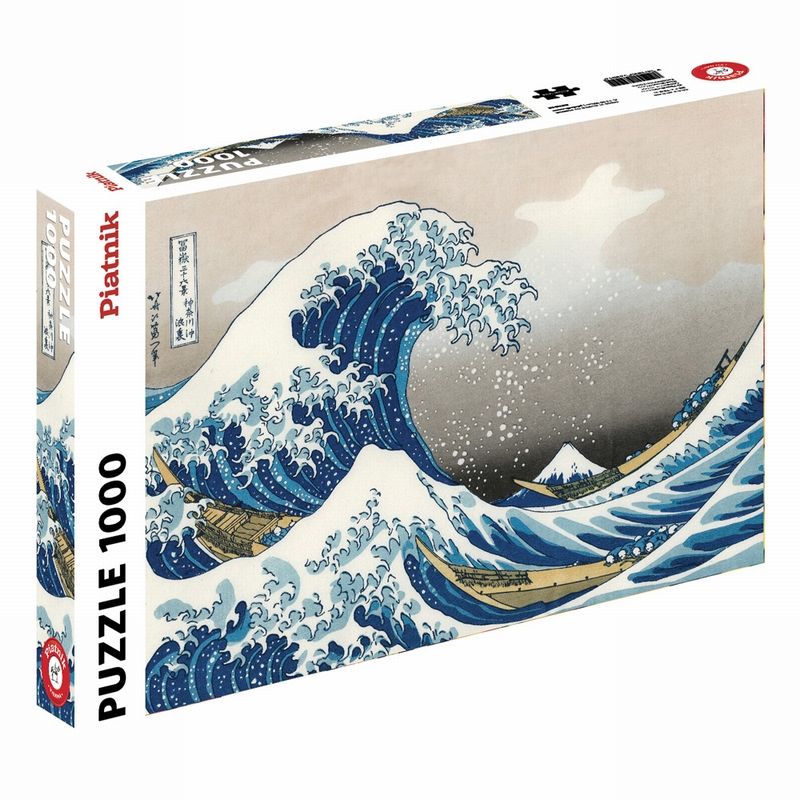 Puzzle 1000 pièces - Hokusai - La vague