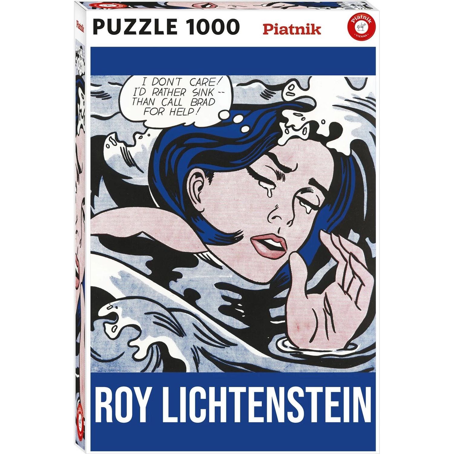 Puzzle 1000 pièces - Lichtenstein - Drowning Girl
