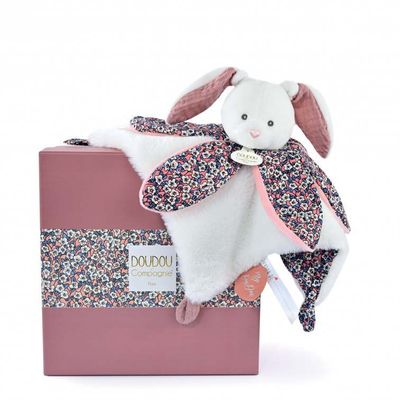 BOH'AIME - LAPIN ROSE Doudou pétale
