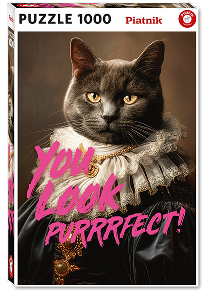Puzzle 1000 pièces - You look Purrrfect !