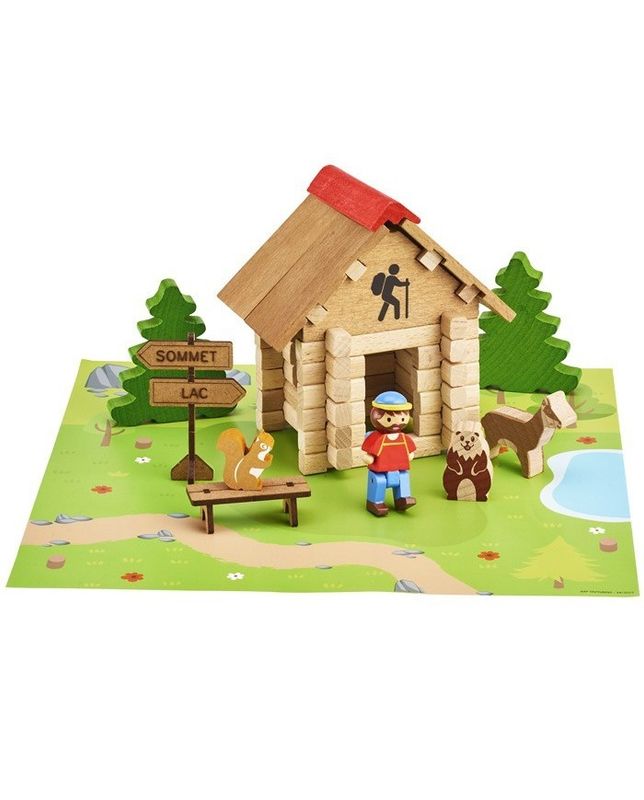 La cabane de montagne - 55 pieces