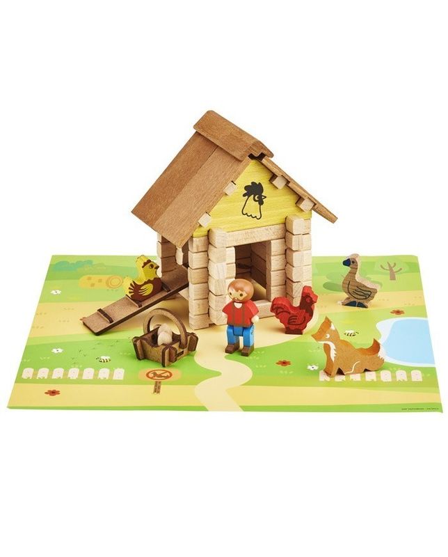 Ma ferme en bois - 60 pieces