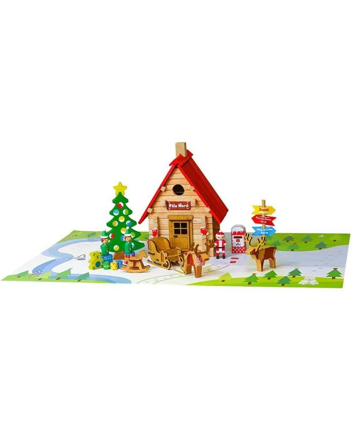 le chalet de Noël - 90 pieces