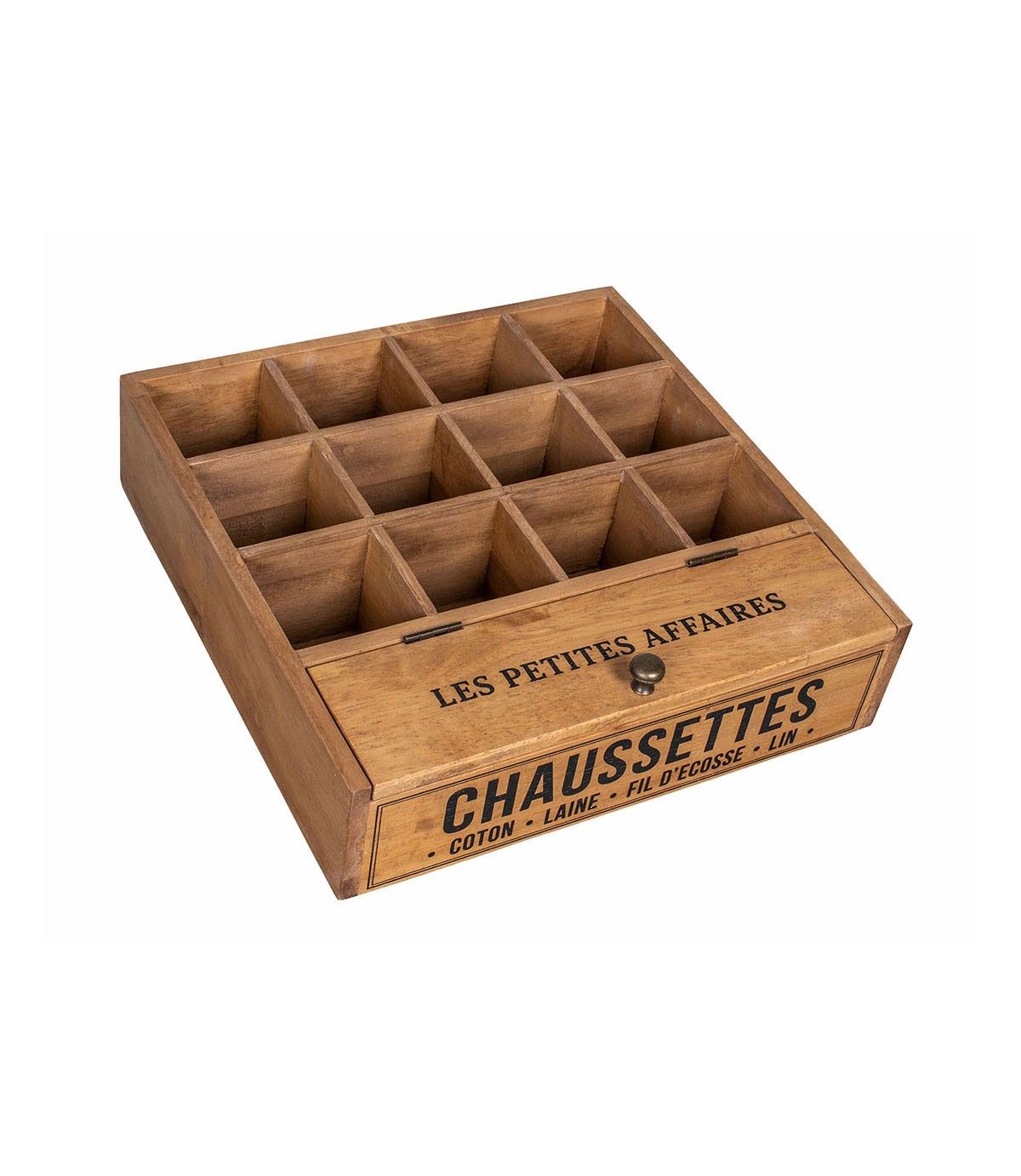 Boîte de rangement chaussettes