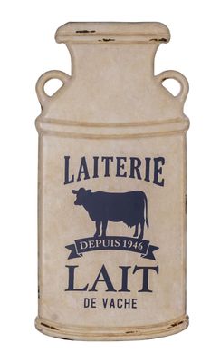 Pot à lait publicitaire "Laiterie"