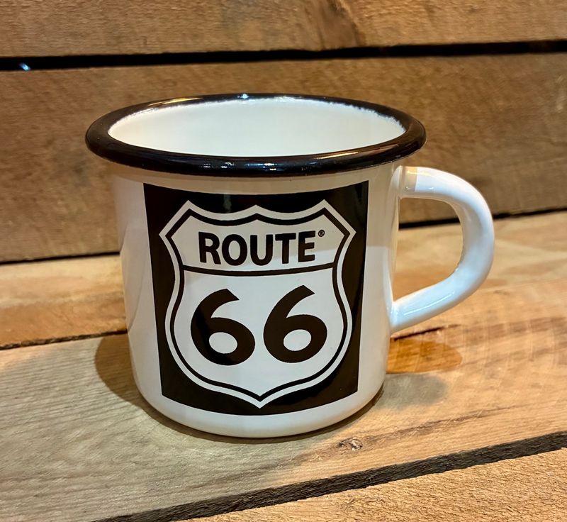 Mug en émail - Route 66