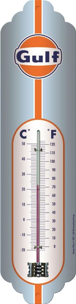 Thermomètre - Gulf - Logo 1963