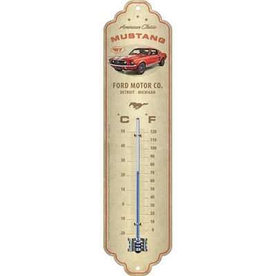 Thermomètre - Ford Mustang - GT 1967 Red