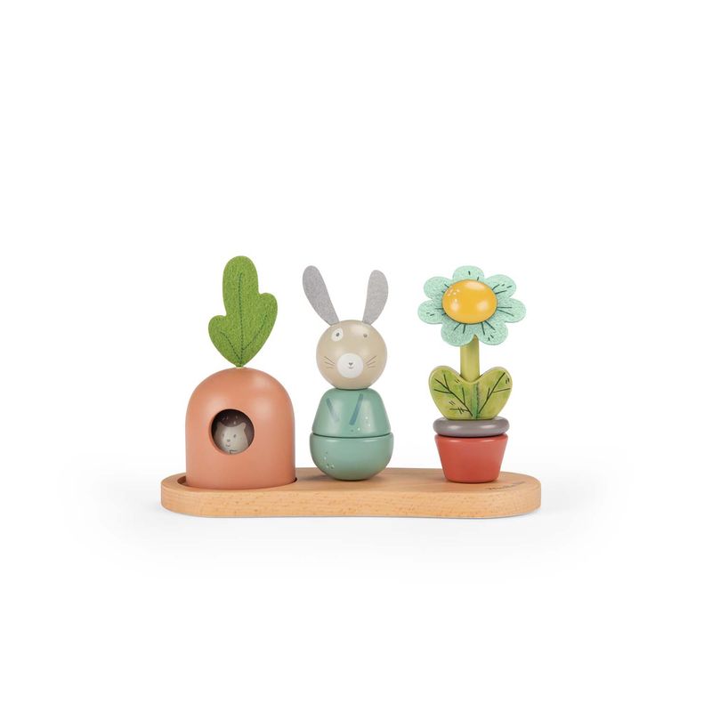 Empilable multi-activités - Trois petits lapins