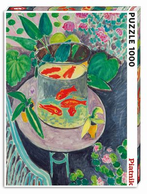 Puzzle 1000 pièces - Matisse - Poissons rouges