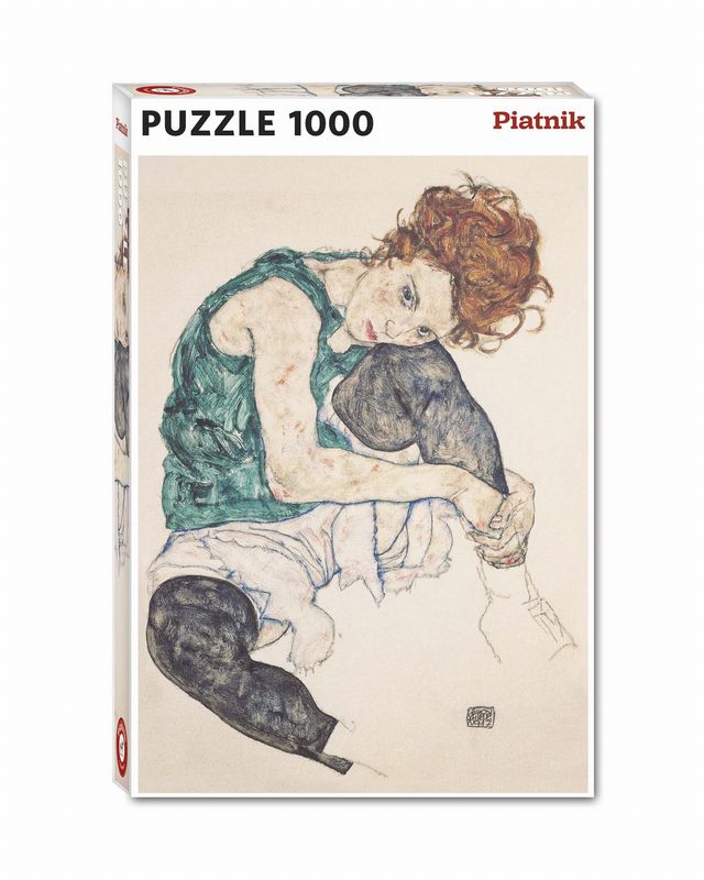 Puzzle 1000 pièces - Schiele - Femme