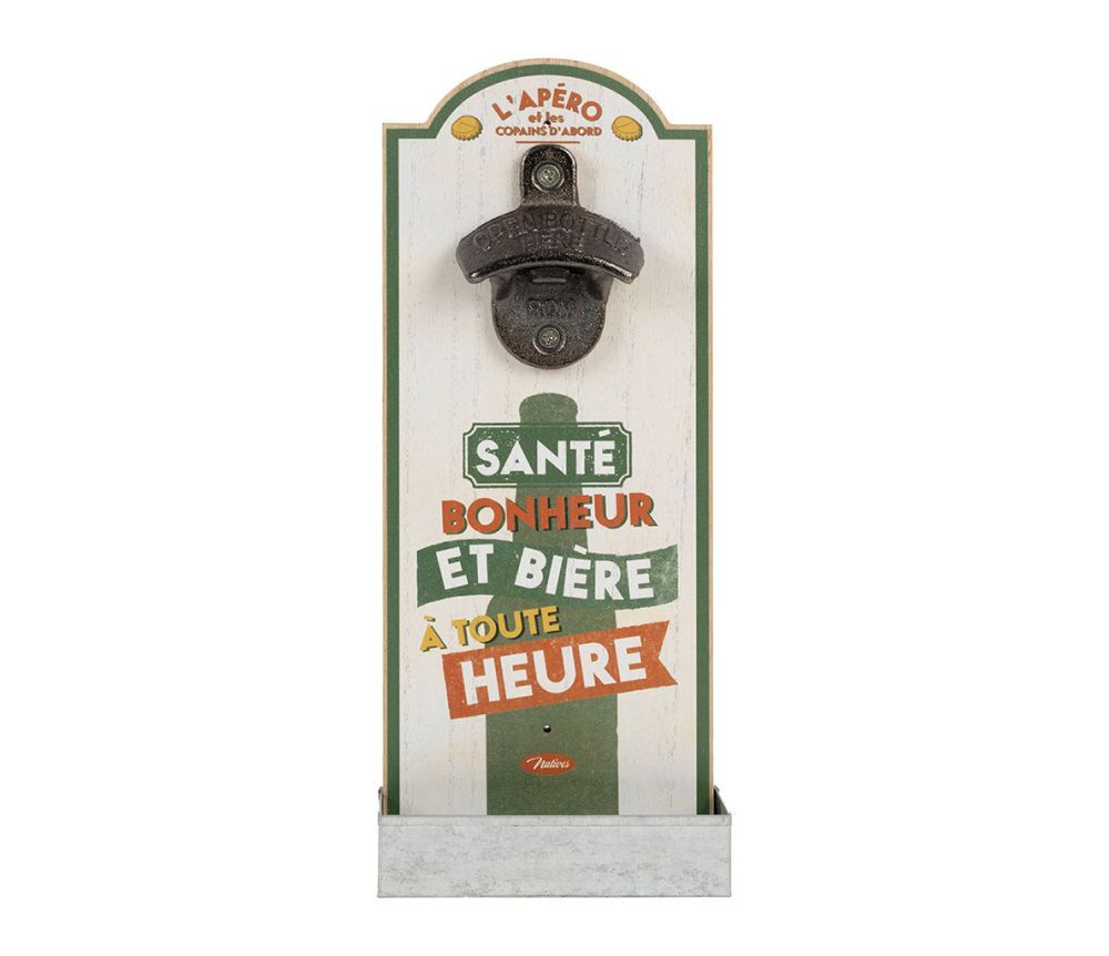 Décapsuleur mural - Les copains d'abord